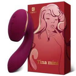 【女用器具】KIS TOY Tina mini（蒂娜）吸吮按摩棒外部刺激   (限价368)（品牌产品需提交白名单申请审核）