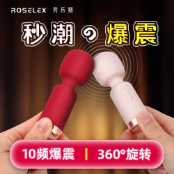 【女用器具】ROSELEX 劳乐斯知逗AV棒 （限价49）（箱规：171个/箱）