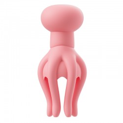 【女用器具】ROSELEX 章鱼电击乳房按摩器-粉色