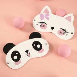 【情趣用品】谜姬 印花眼罩蒙眼调情SM