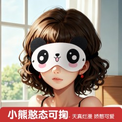 【情趣用品】谜姬 印花眼罩蒙眼调情SM