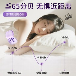 【女用器具】谜姬 智控悦动乳夹2.0乳房按摩【控价产品，先联系负责人备案，再申请白名单】