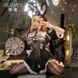 【情趣内衣】霏慕 交错战线莉普丝cos套装ZY19【特供品联系负责人备案】