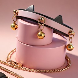 【情趣用品】谜姬 猫耳项圈SM情趣牵引